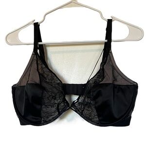 Victorias Secret 38DD 38E Black Lace Bra